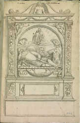 Cat. 95 (RL 11809) Monumento a Lucio MANCINI, Milite, + 1514